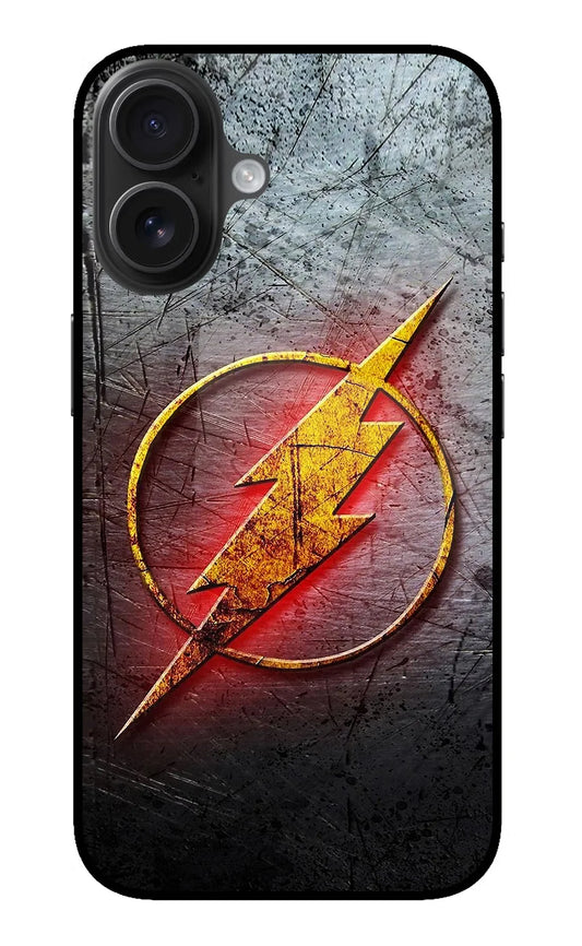 Flash iPhone 16 Plus Back cover