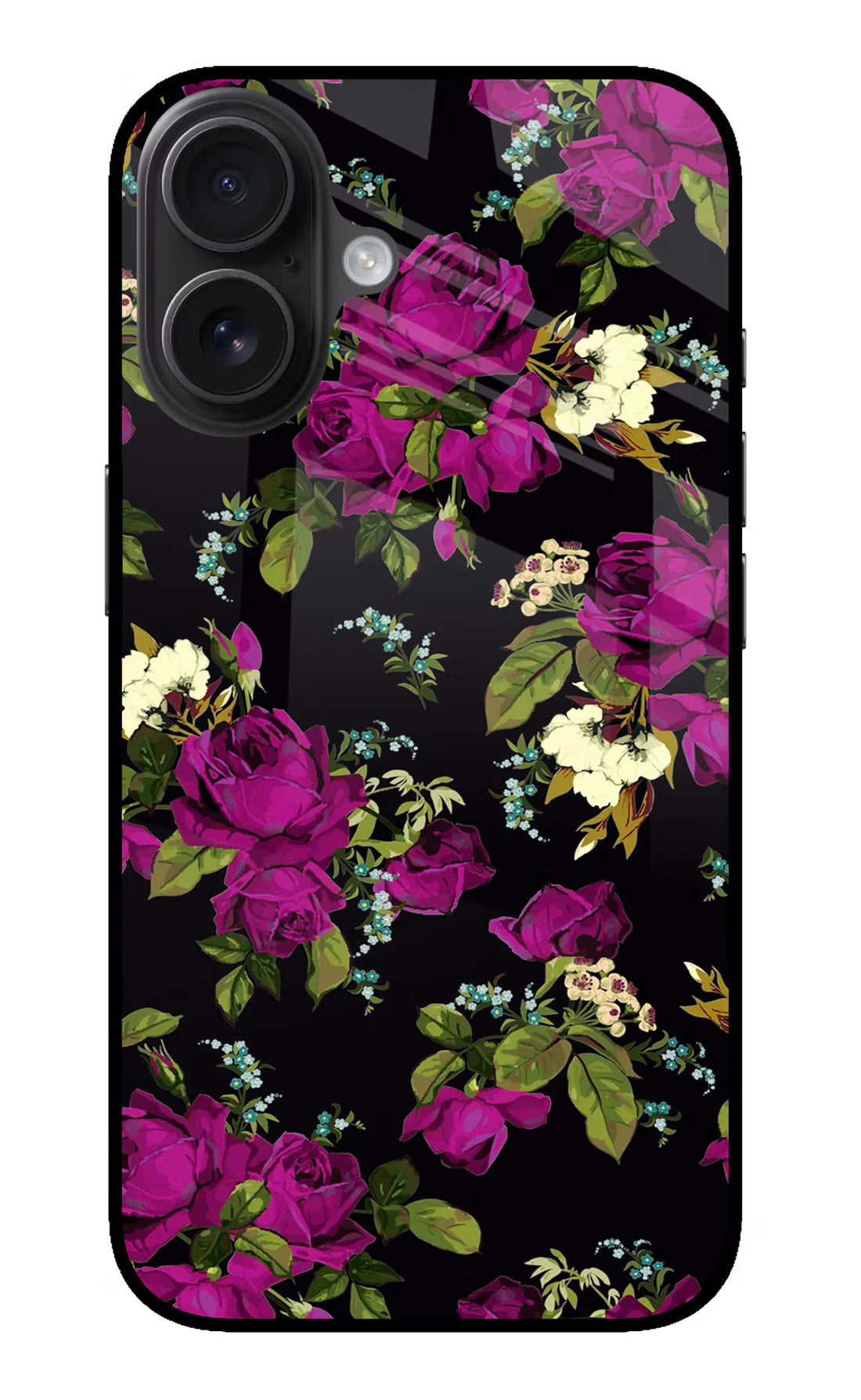 Flowers iPhone 16 Plus Back cover