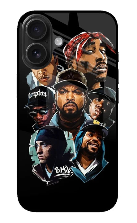 Rappers iPhone 16 Plus Back Cover