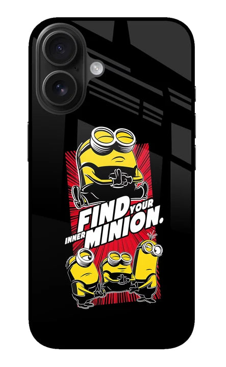 Find your inner Minion iPhone 16 Plus Back Cover