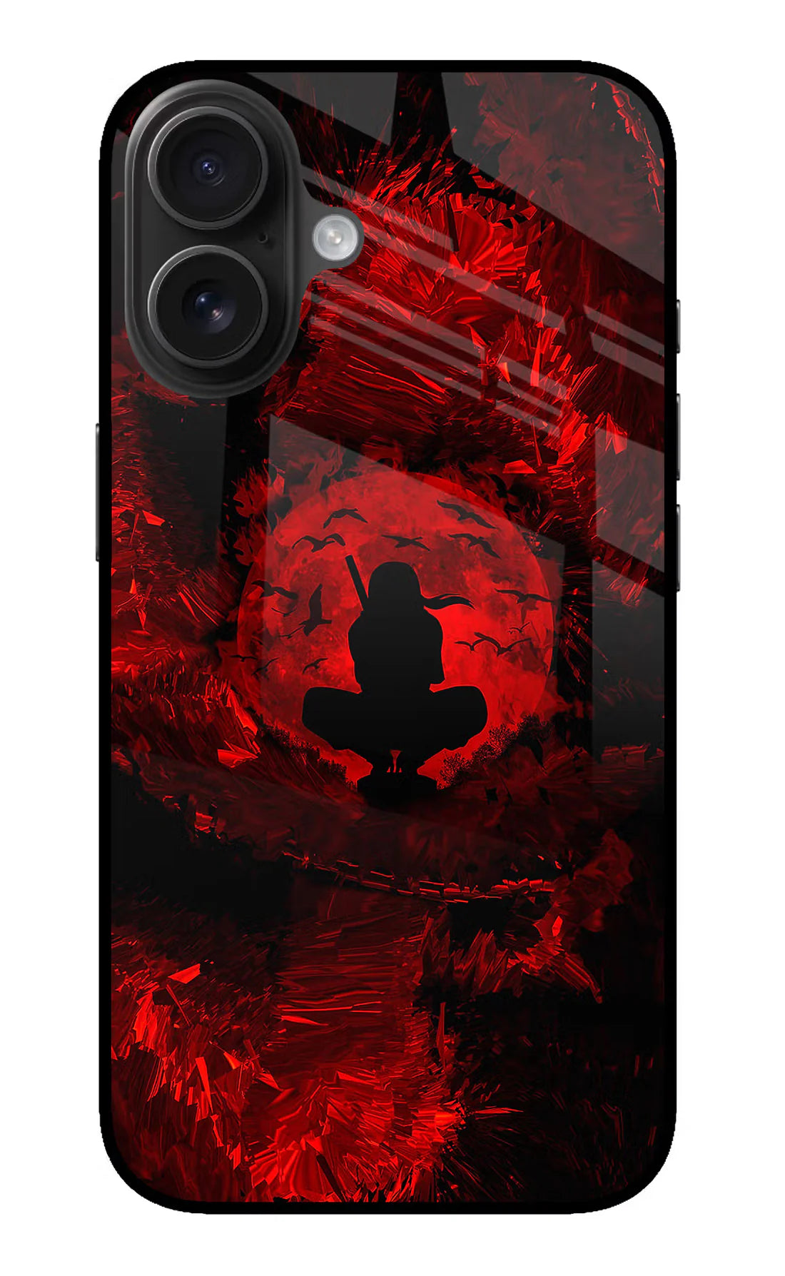 Itachi Uchiha iPhone 16 Plus Back cover