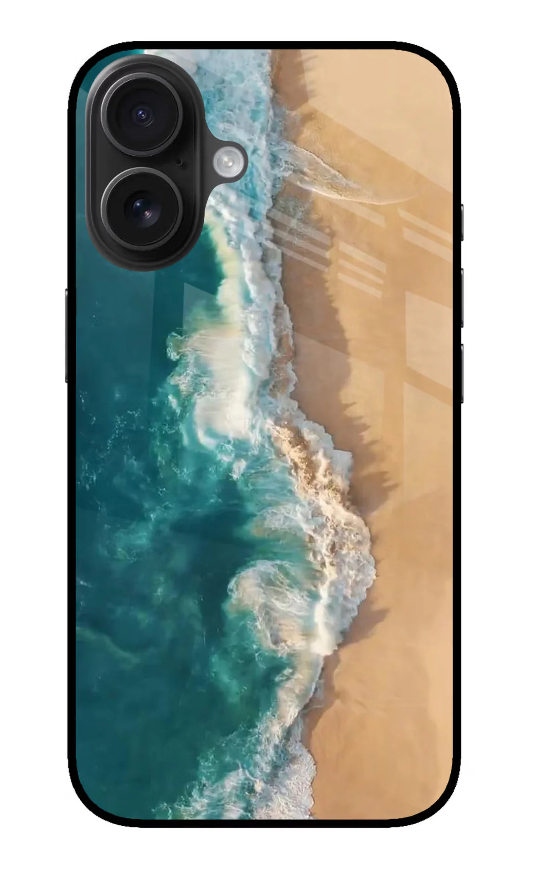 Ocean Beach iPhone 16 PlusBack cover