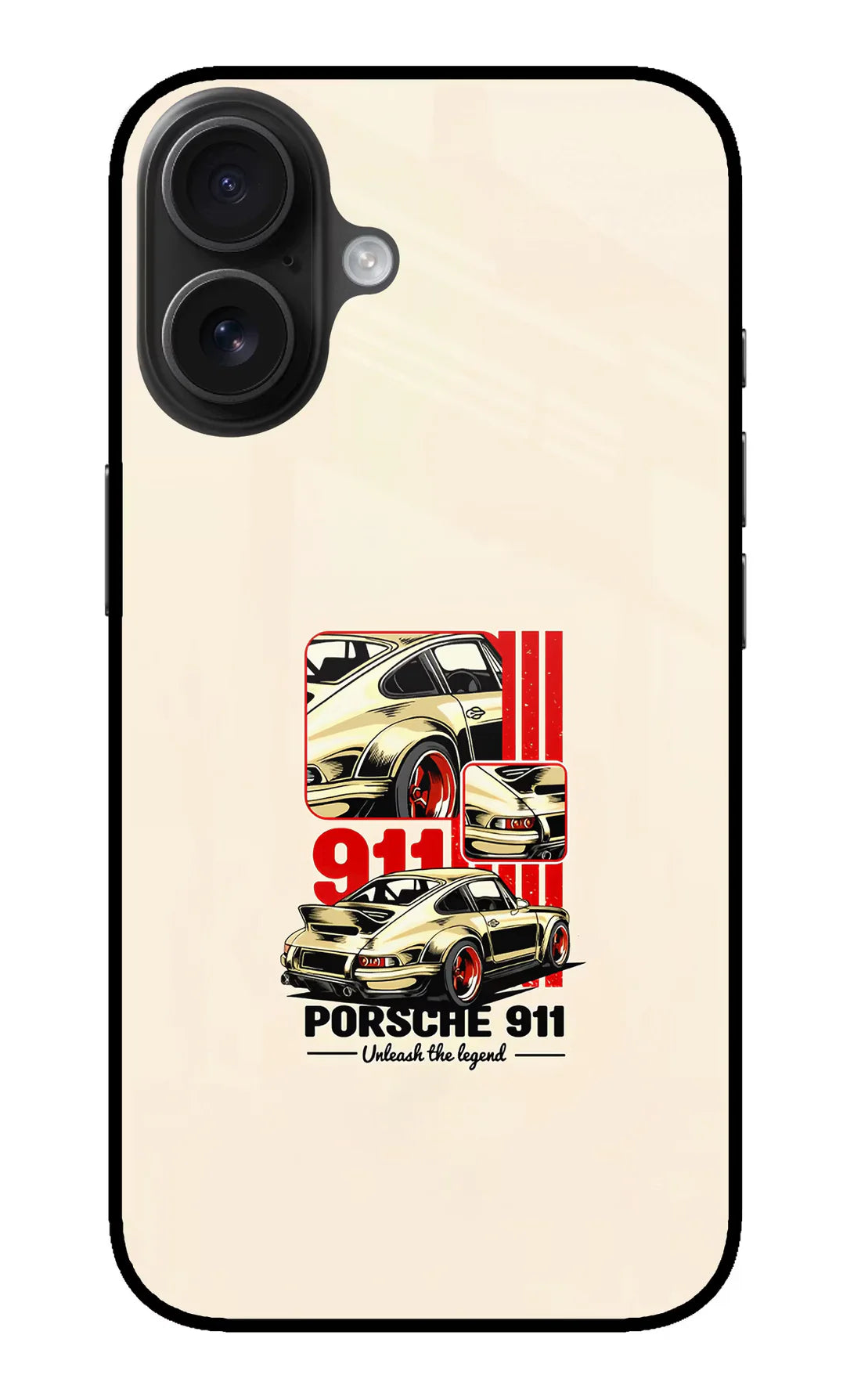 Classic Porsche 911 iPhone 16 Plus Back cover