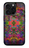 Psychedelic Art iPhone 16 Pro Max Glass Case