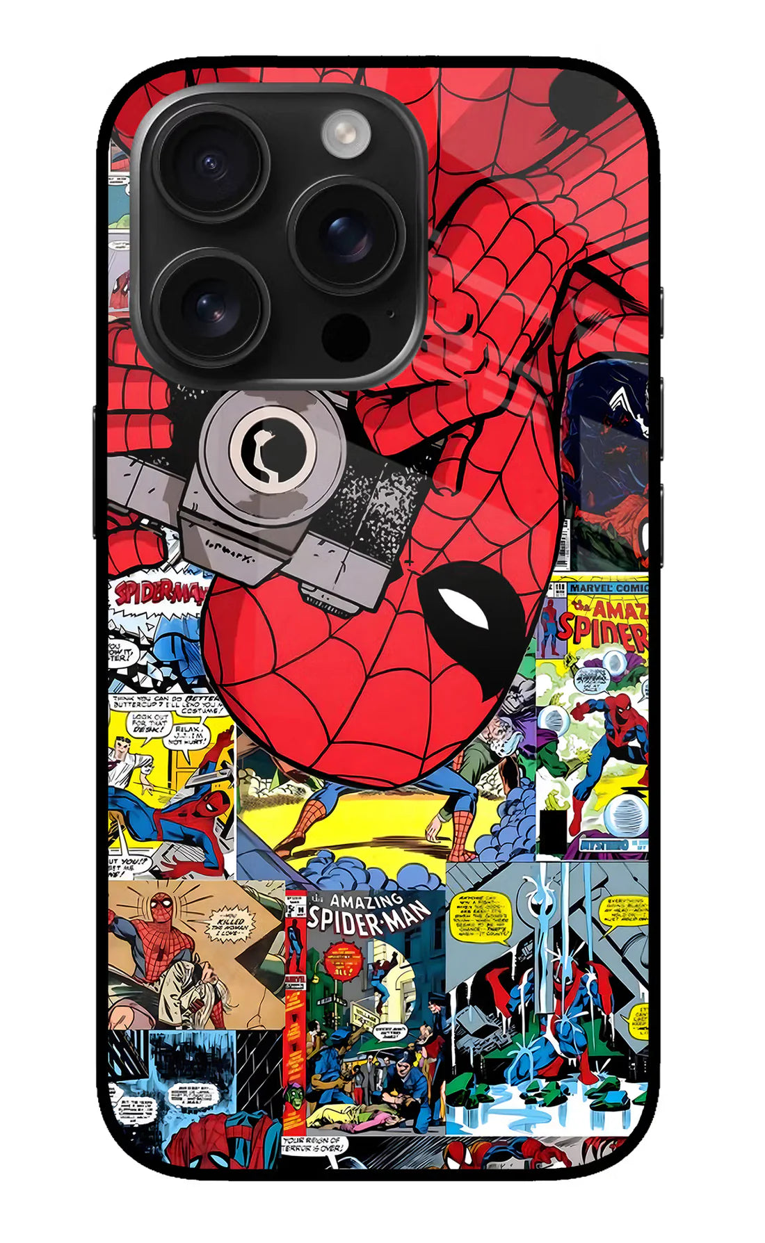 Spider Man iPhone 16 Pro Max Back cover
