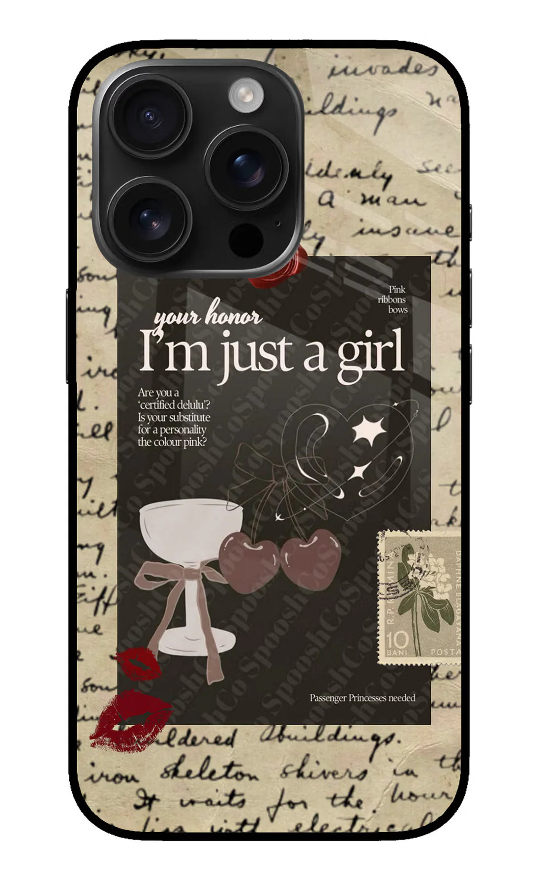 Queen of Disaster iPhone 16 Pro Max Back cover