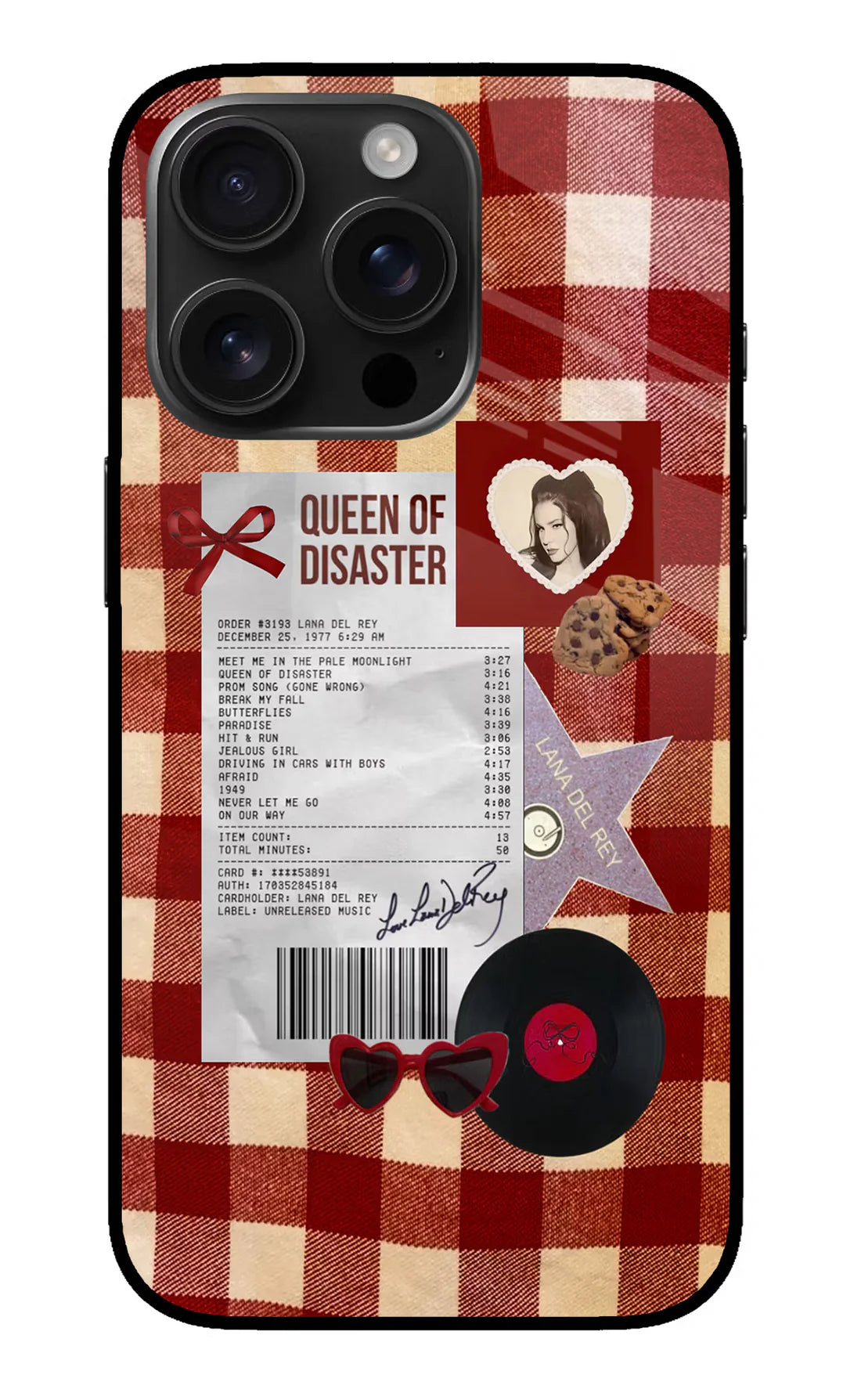 Queen of Disaster iPhone 16 Pro MaxBack cover