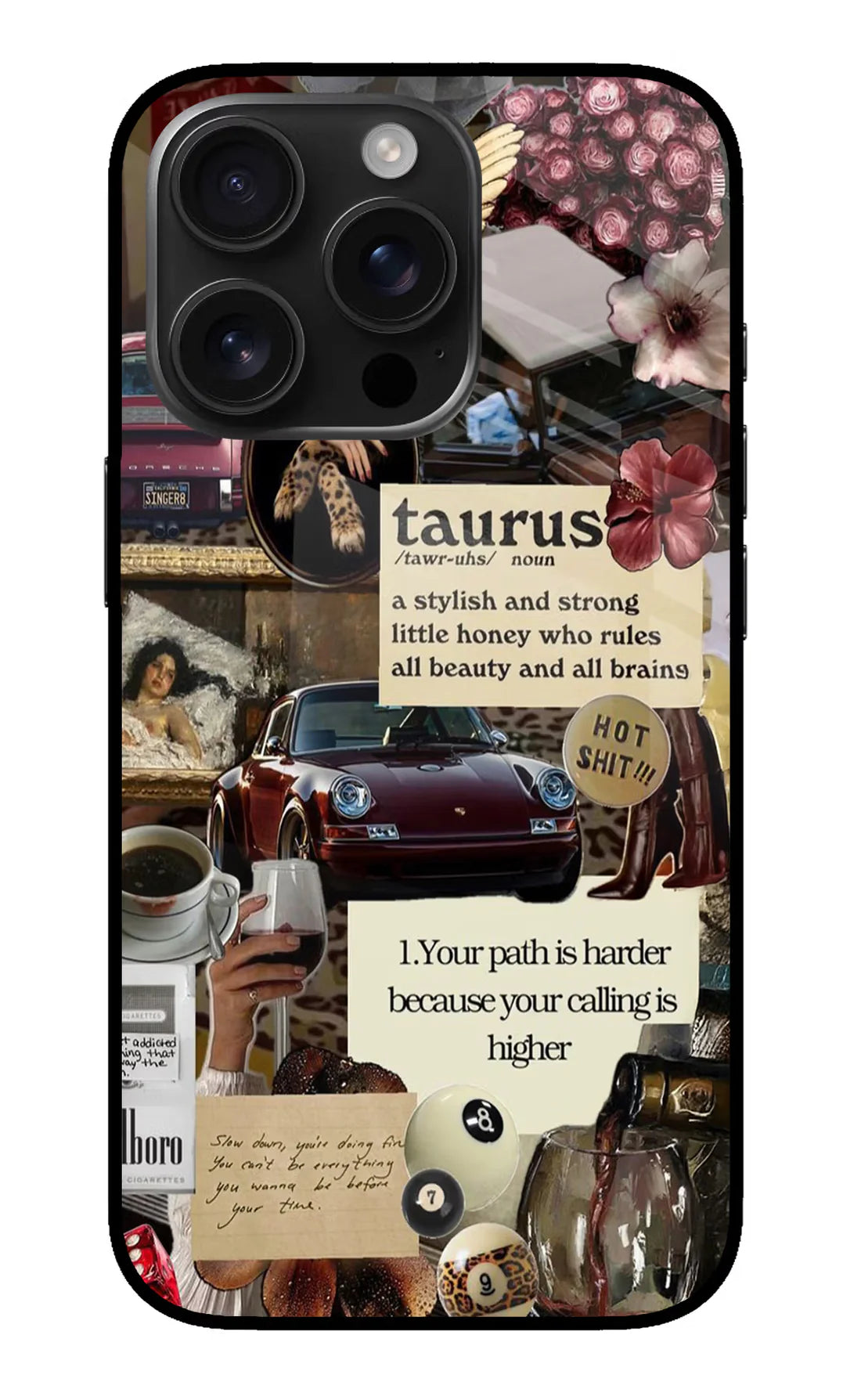 Taurus Zodiac iPhone 16 Pro Max Back cover