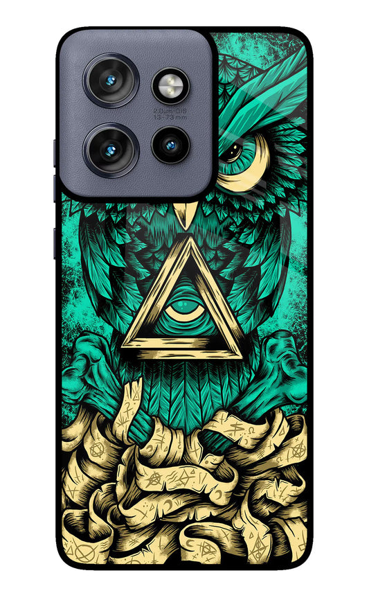 Green Owl Moto Edge 50 Neo Back cover