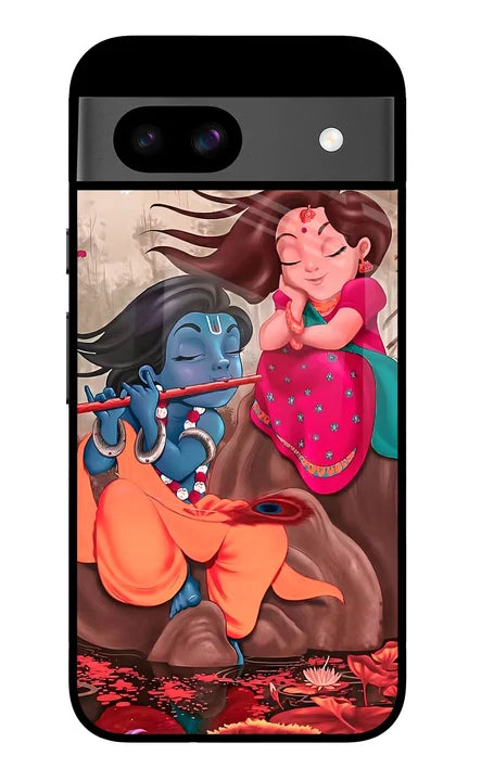 Radhe Krishna Google Pixel 8A Back Cover