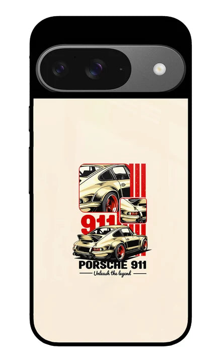 Classic Porsche 911 Google Pixel 9 Back Cover