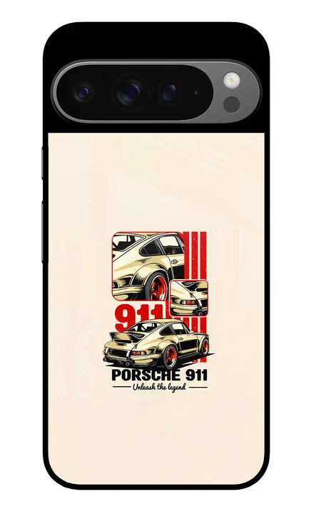 Classic Porsche 911 Google Pixel 9 Pro Back Cover