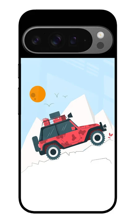 Mountain Trail Beast Google Pixel 9 Pro Back Cover