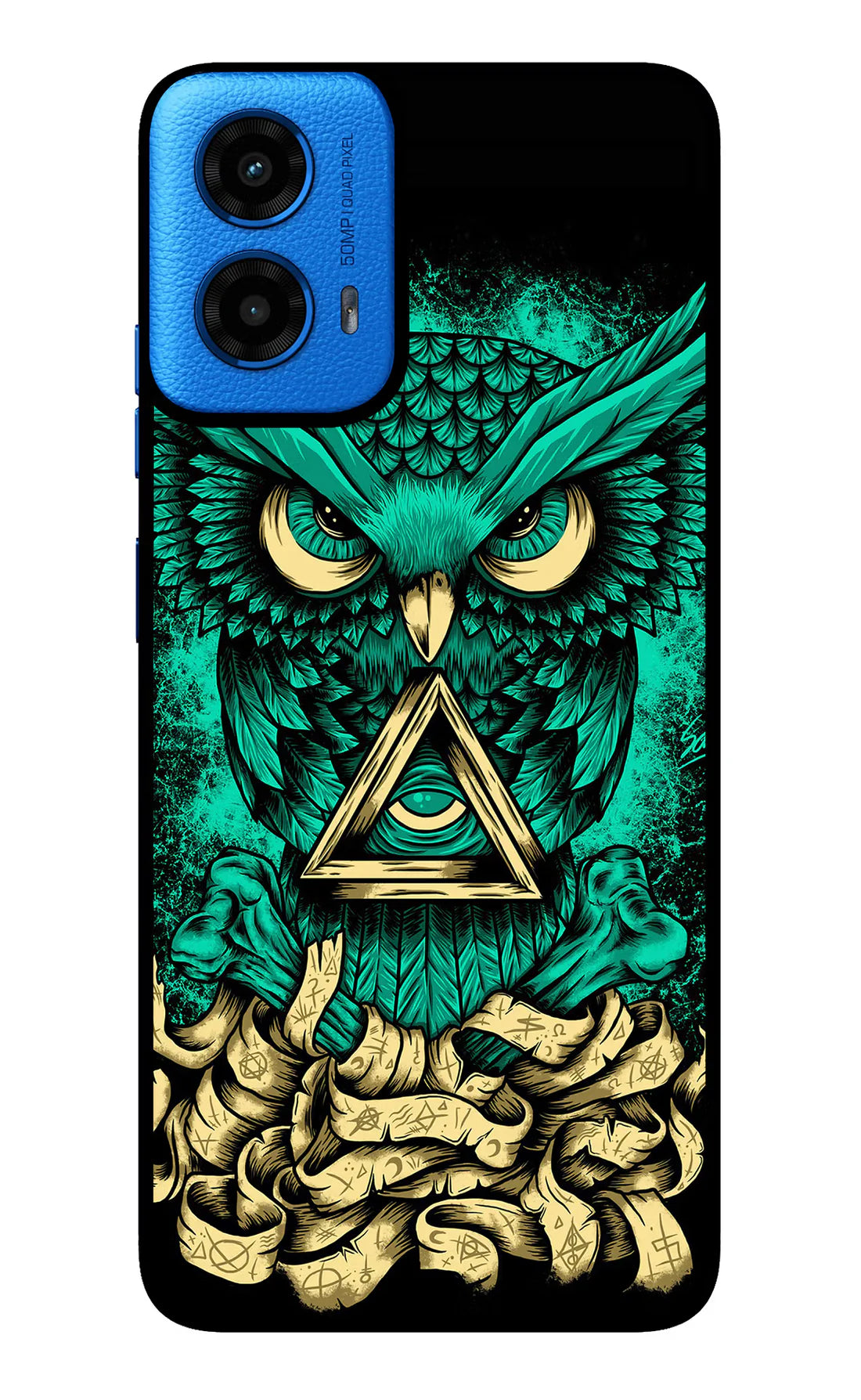 Green Owl Moto G45 Back cover