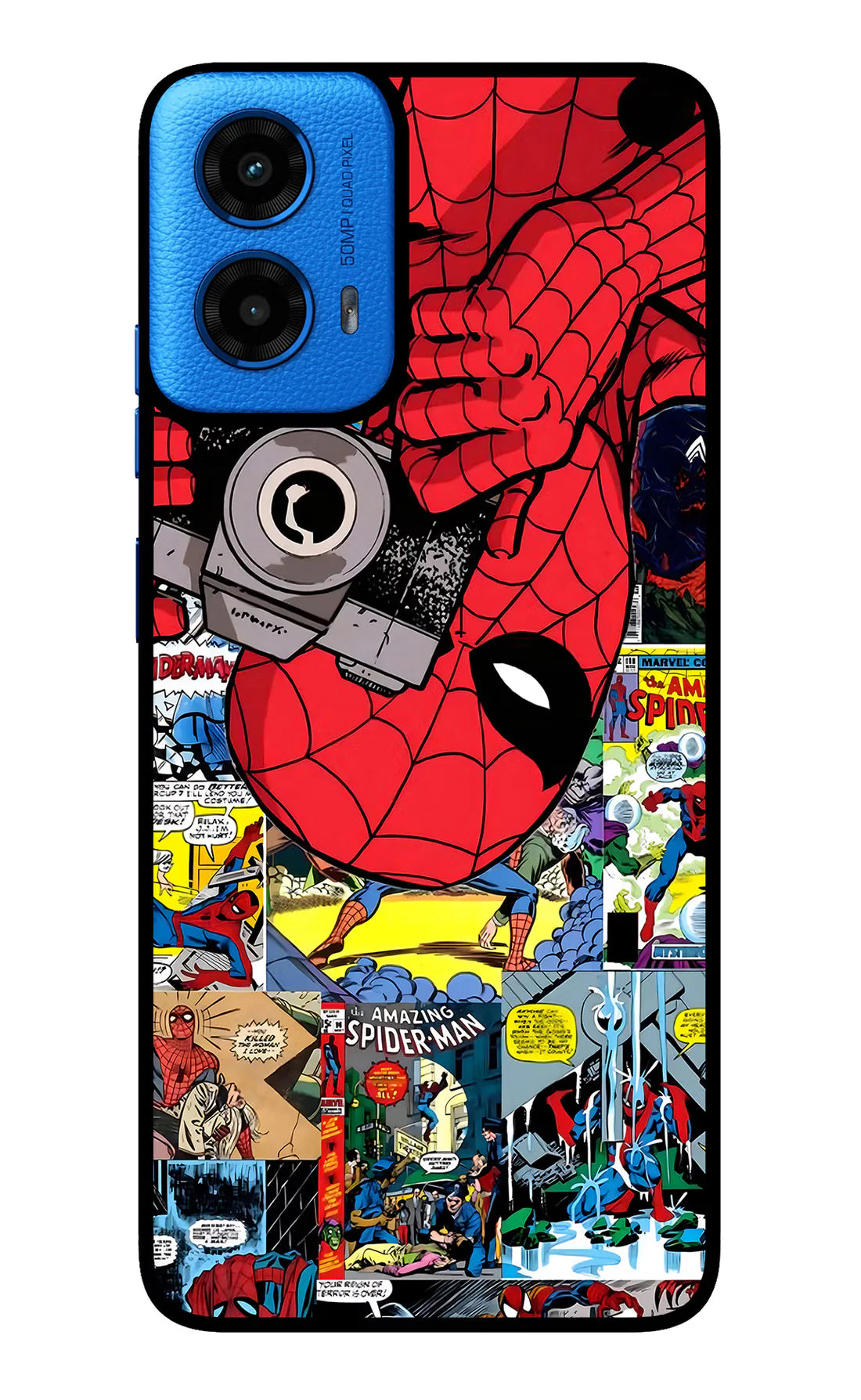 Spider Man Moto G45 Back cover