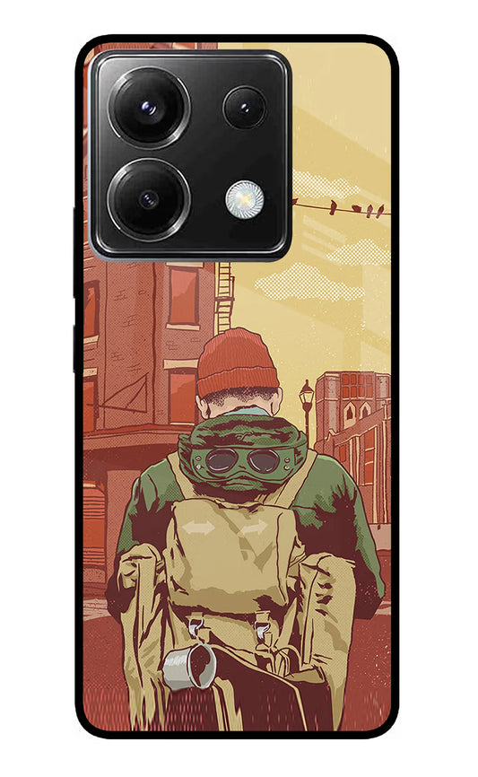 Adventurous Poco X6 Back cover