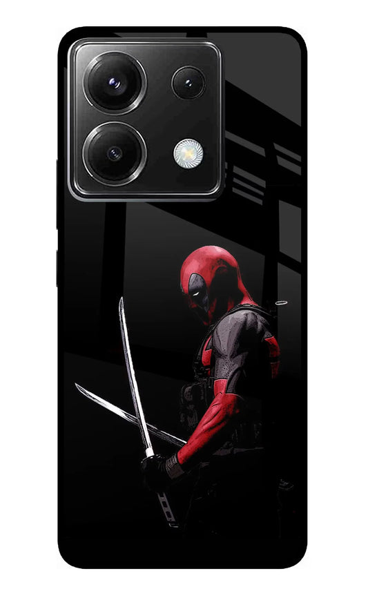 Deadpool Poco X6  Back cover