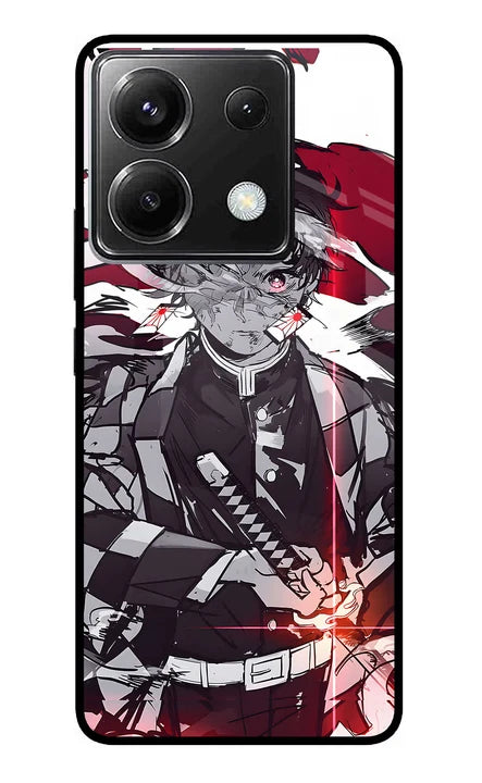 Demon Slayer Poco X6 Back Cover
