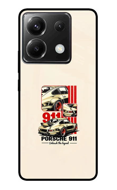 Classic Porsche 911 Poco X6 Back Cover