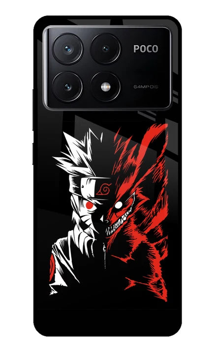 Naruto Two Face Poco X6 Pro Back Cover