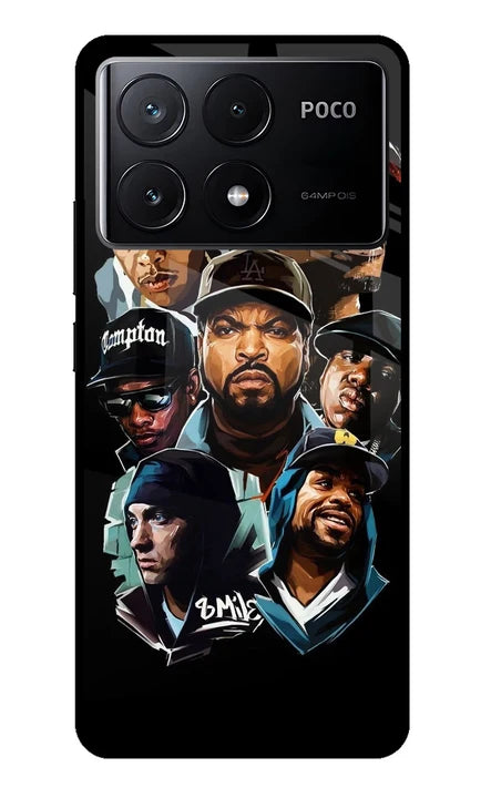 Rappers Poco X6 Pro Back Cover