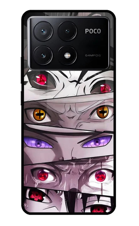 Naruto Anime Poco X6 Pro Back Cover