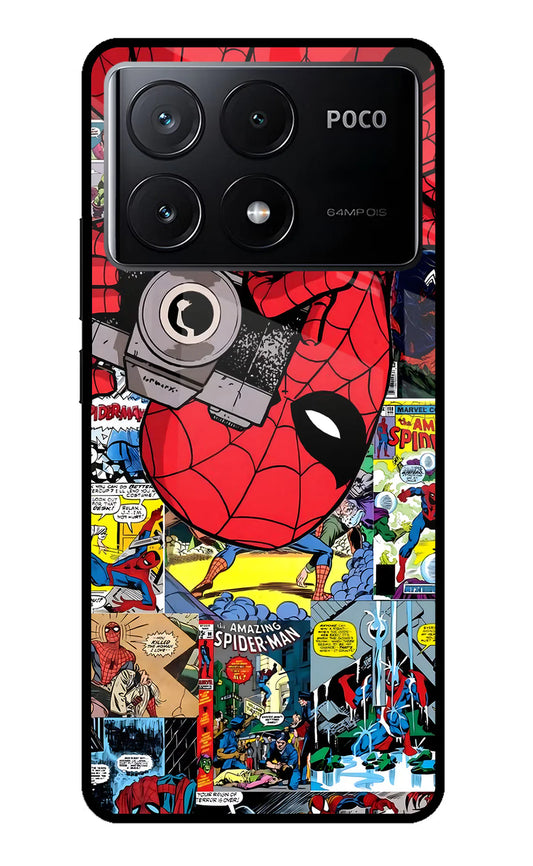 Spider Man Poco X6 Pro Back cover