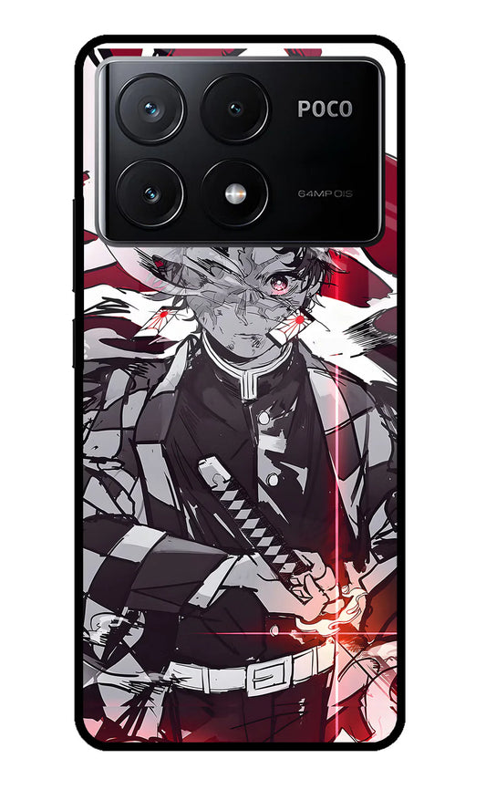 Demon Slayer Poco X6 Pro Back cover