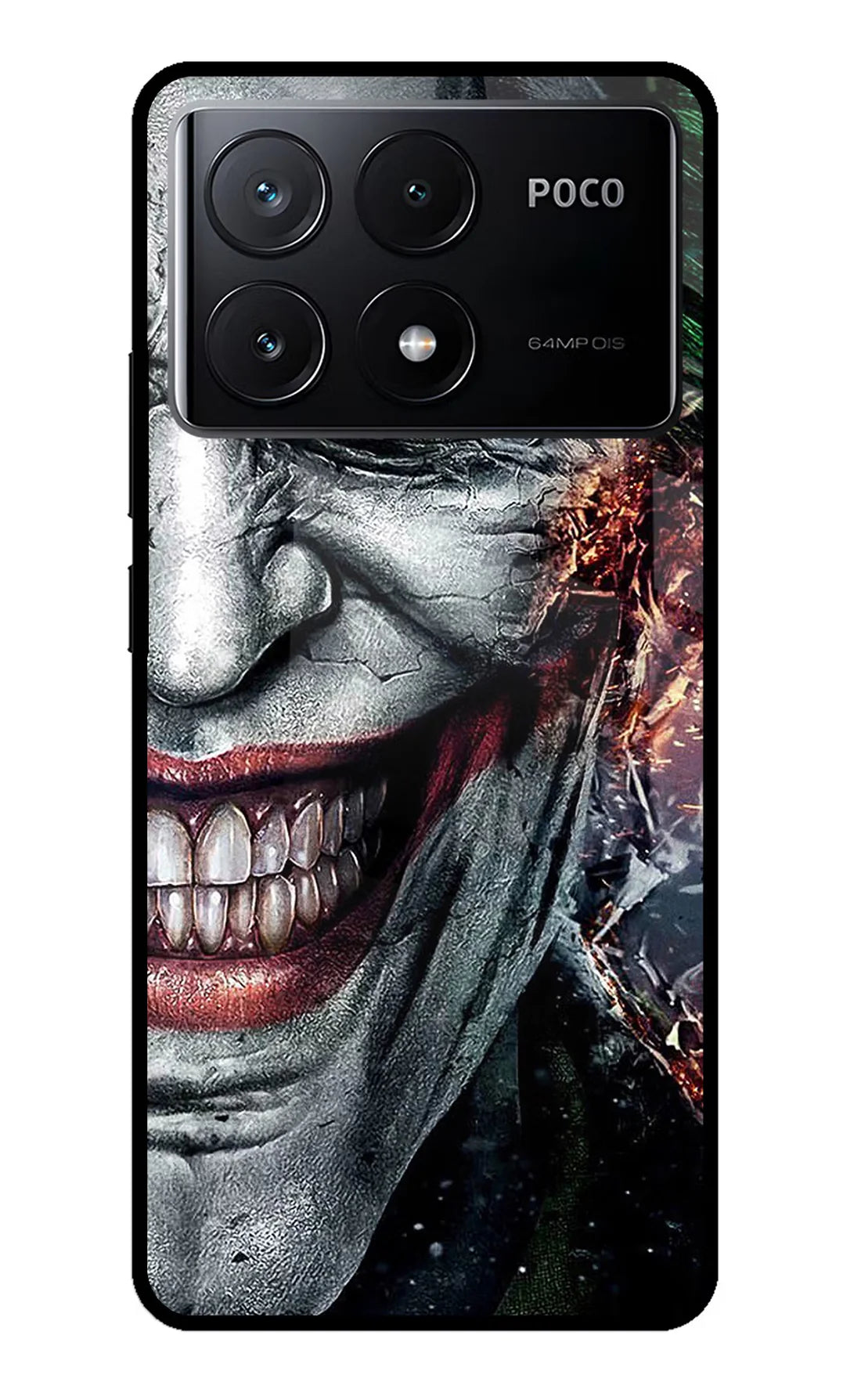 Joker Cam Poco X6 Pro Back cover