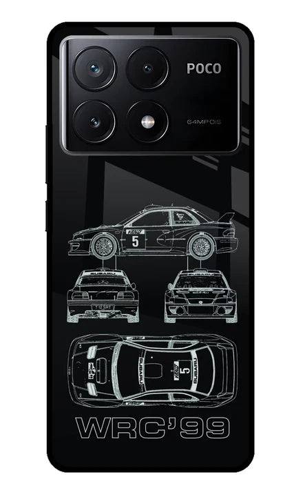 WRC'99 Poco X6 Pro Back Cover