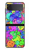 Fun Doodle Samsung Galaxy Z Flip4 Glass Case