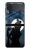 Shri Krishna Silhouette Samsung Galaxy Z Flip4 Glass Case