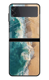 Ocean Beach Samsung Galaxy Z Flip4 Glass Case