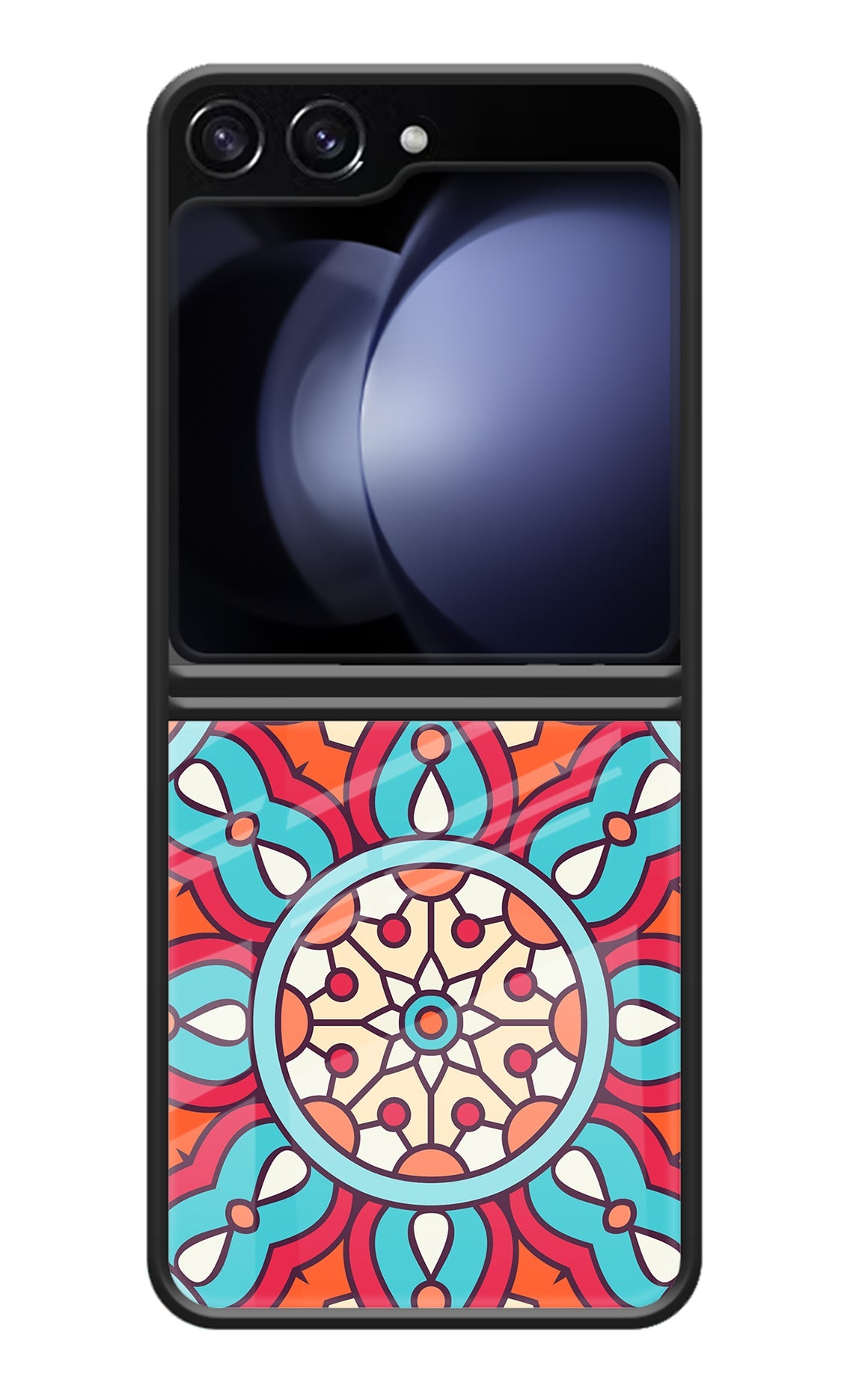 Mandala Geometric Samsung Galaxy Z Flip5 Back Cover