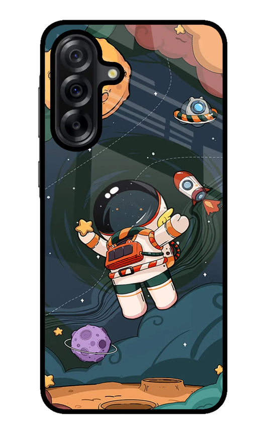 Cartoon Astronaut Samsung A36 5G Back cover