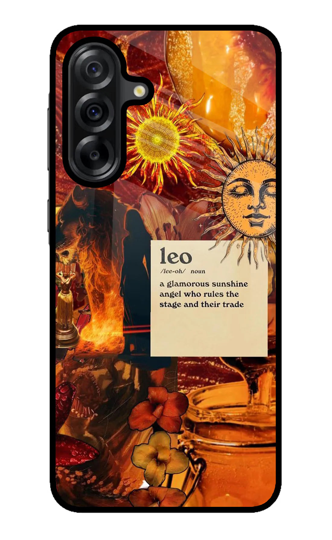 Leo Zodiac Samsung A36 5G Back cover
