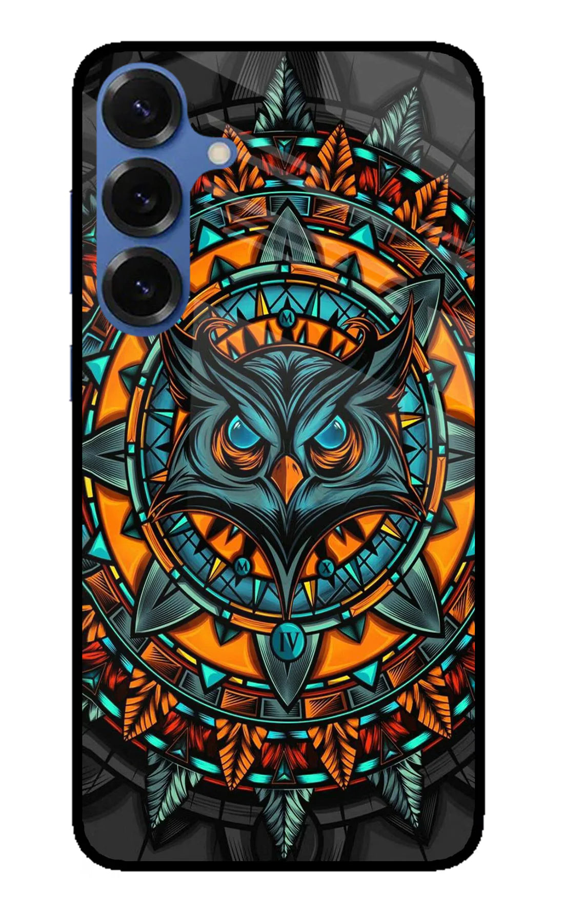 Angry Owl Art Samsung S25 Back cover