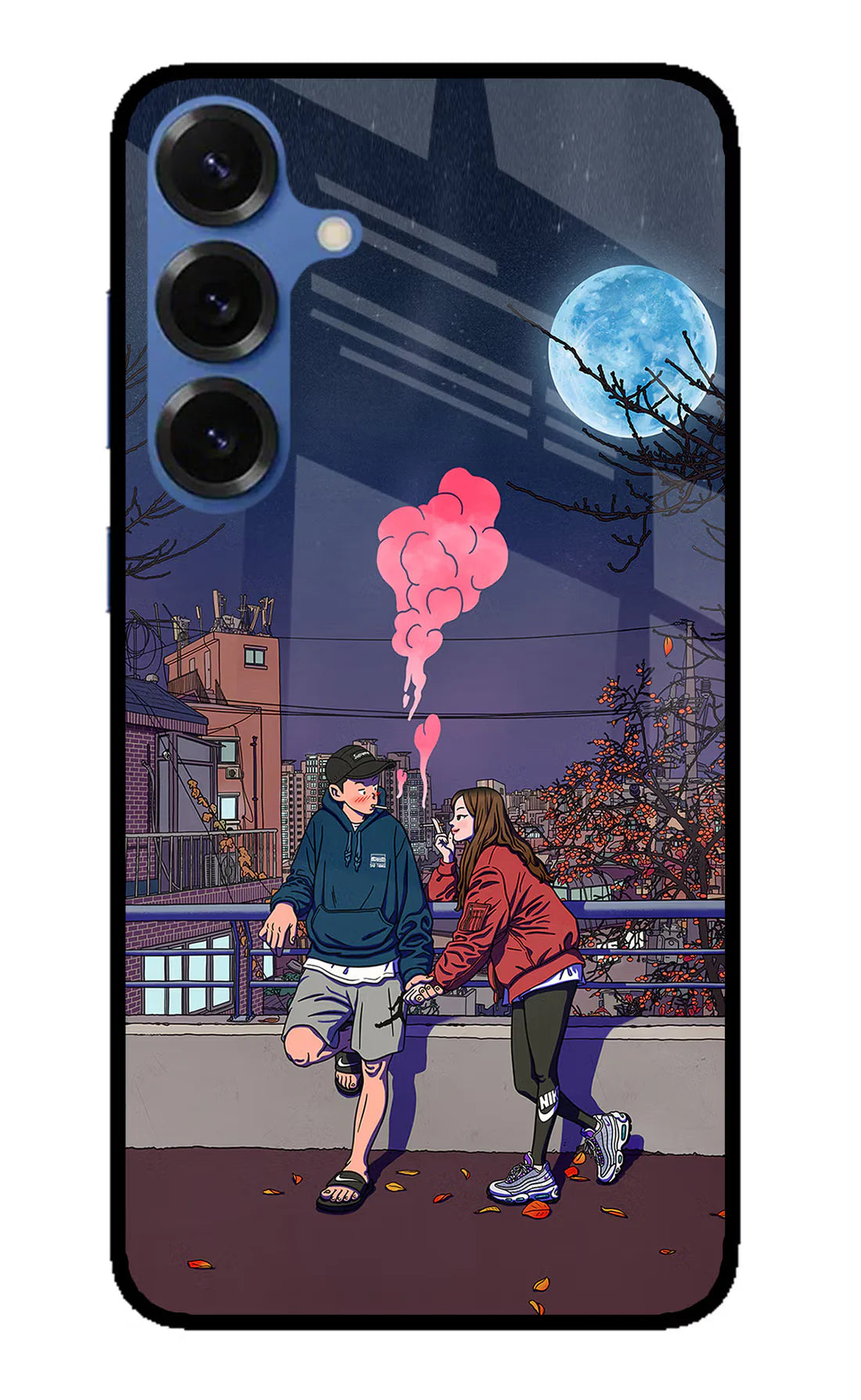 Chilling Couple Samsung S25 Back cover