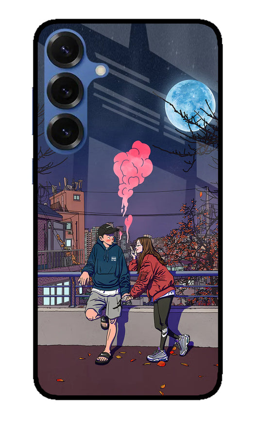 Chilling Couple Samsung S25 Back cover