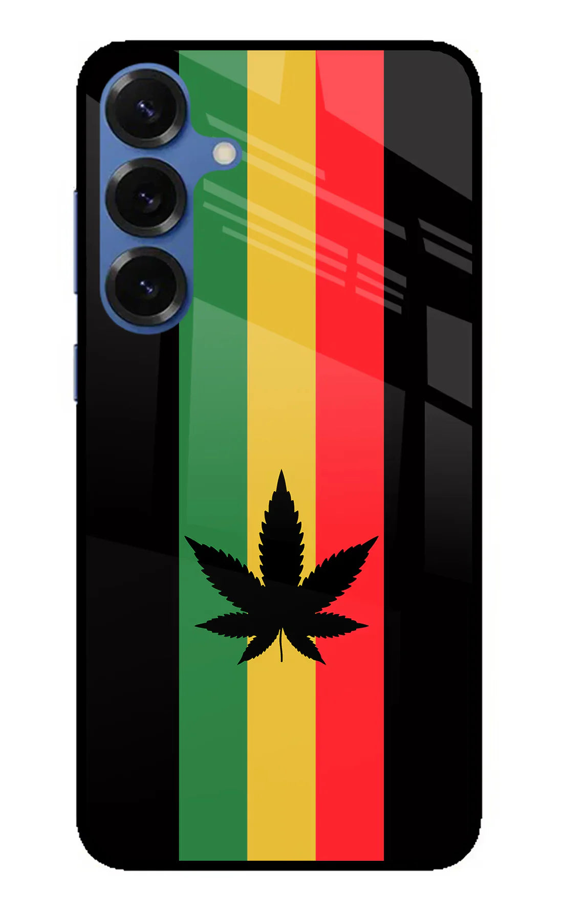Weed Flag Samsung S25 Plus Back cover