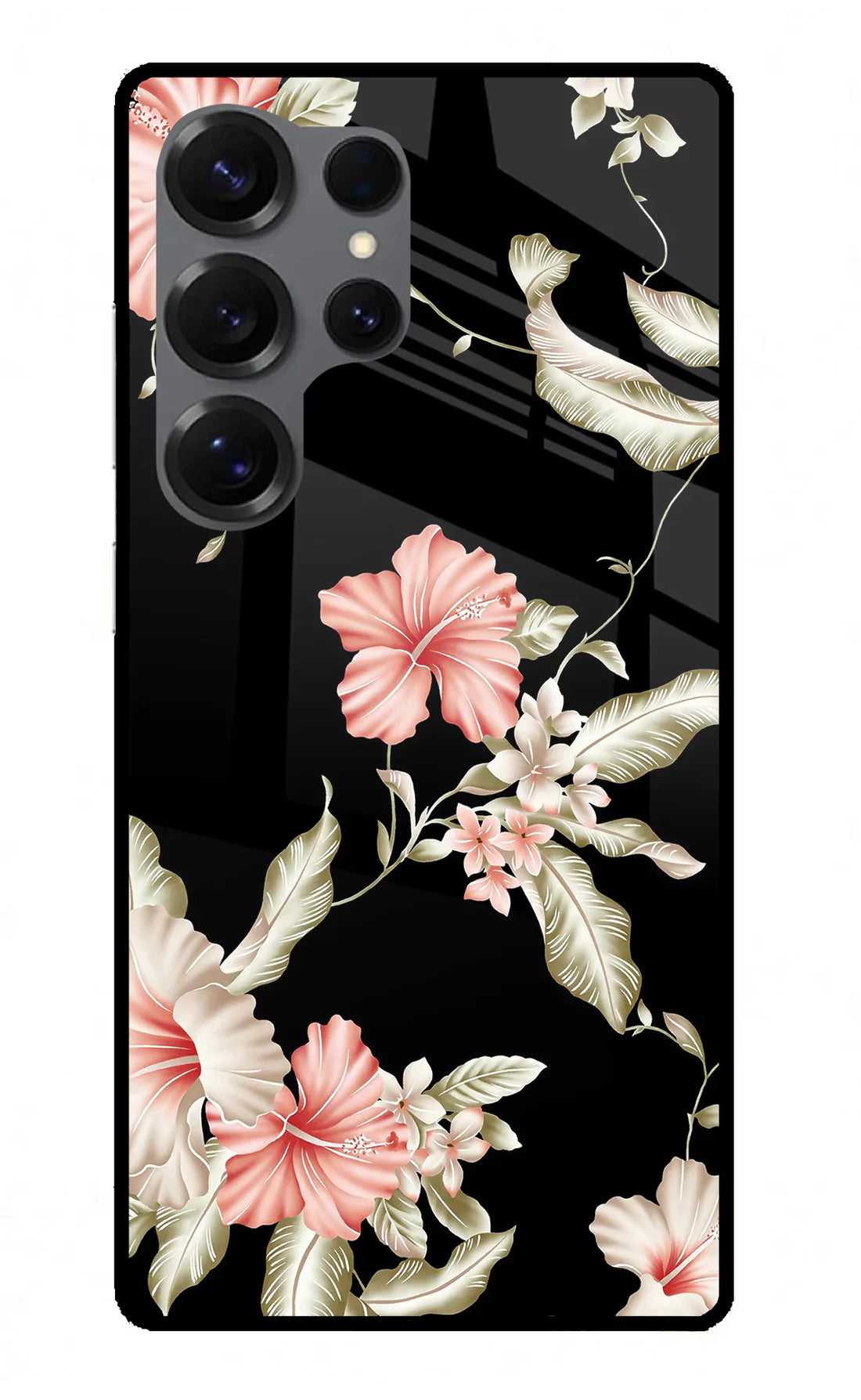 Flowers Samsung S25 Ultra Back cover