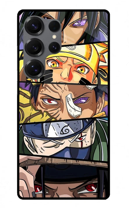 Naruto Character Samsung S25 Ultra Back Cover