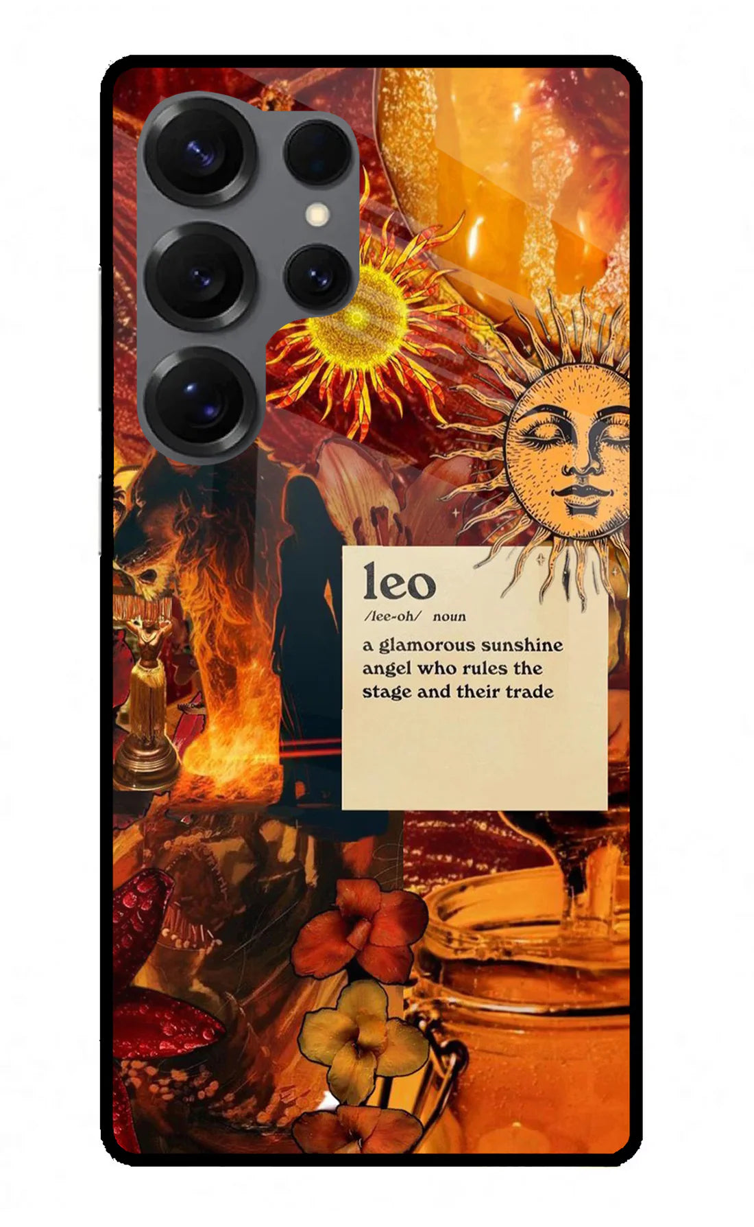 Leo Zodiac Samsung S25 Ultra Back cover