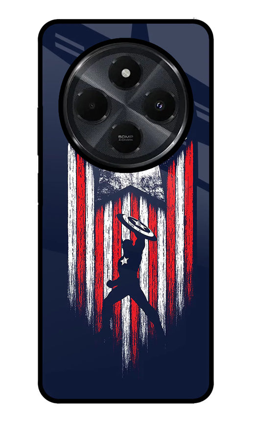 Captain America Marvel Art Redmi 14C 5G Back cover