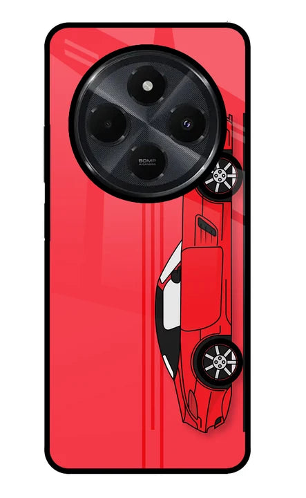 Red Velocity Redmi 14C 5G Back Cover