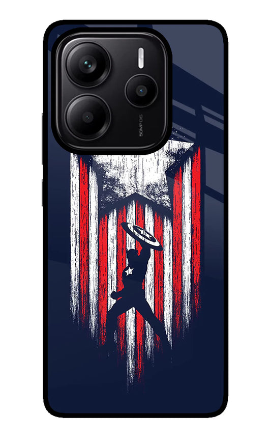 Captain America Marvel Art Redmi Note 14 5G Back cover