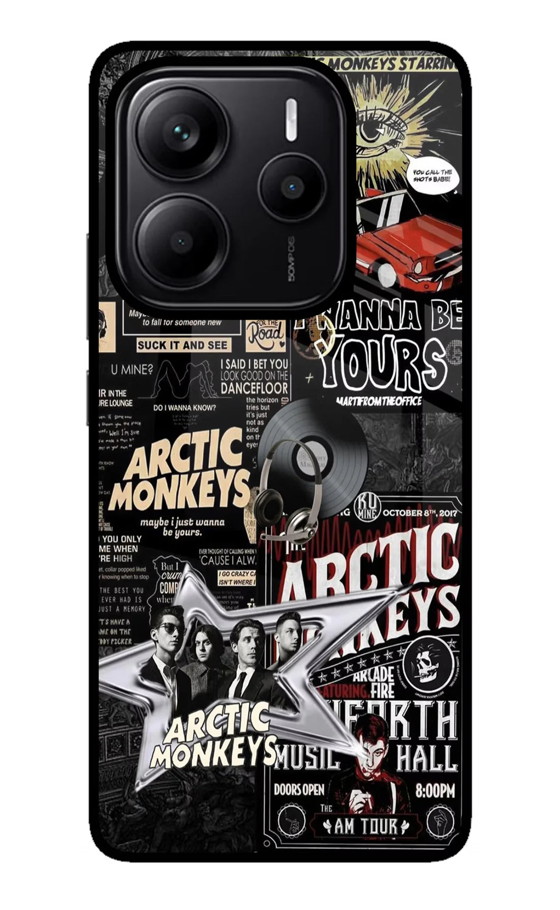 Arctic Monkeys Redmi Note 14 5G Back cover