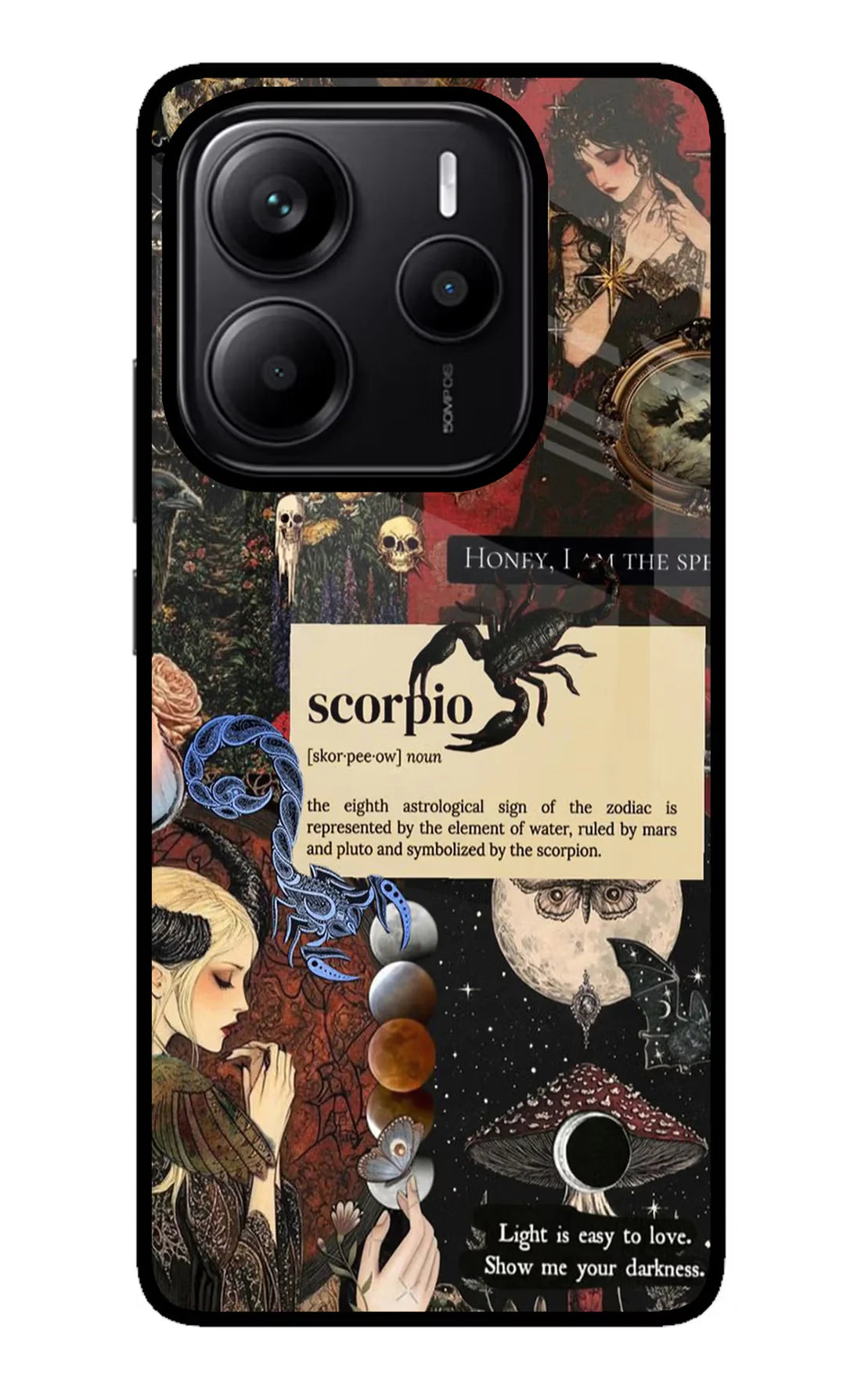 Scorpio Zodiac Redmi Note 14 5G Back cover