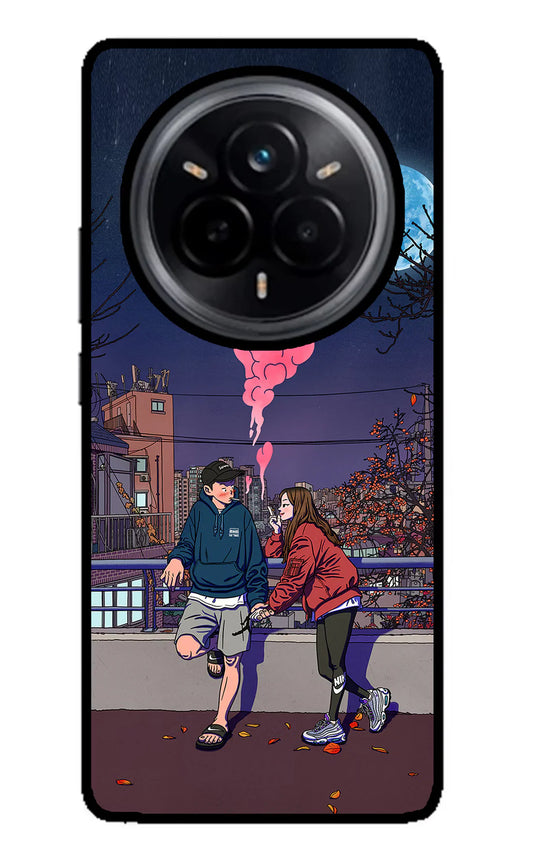 Chilling Couple Realme 14 Pro 5G Back cover