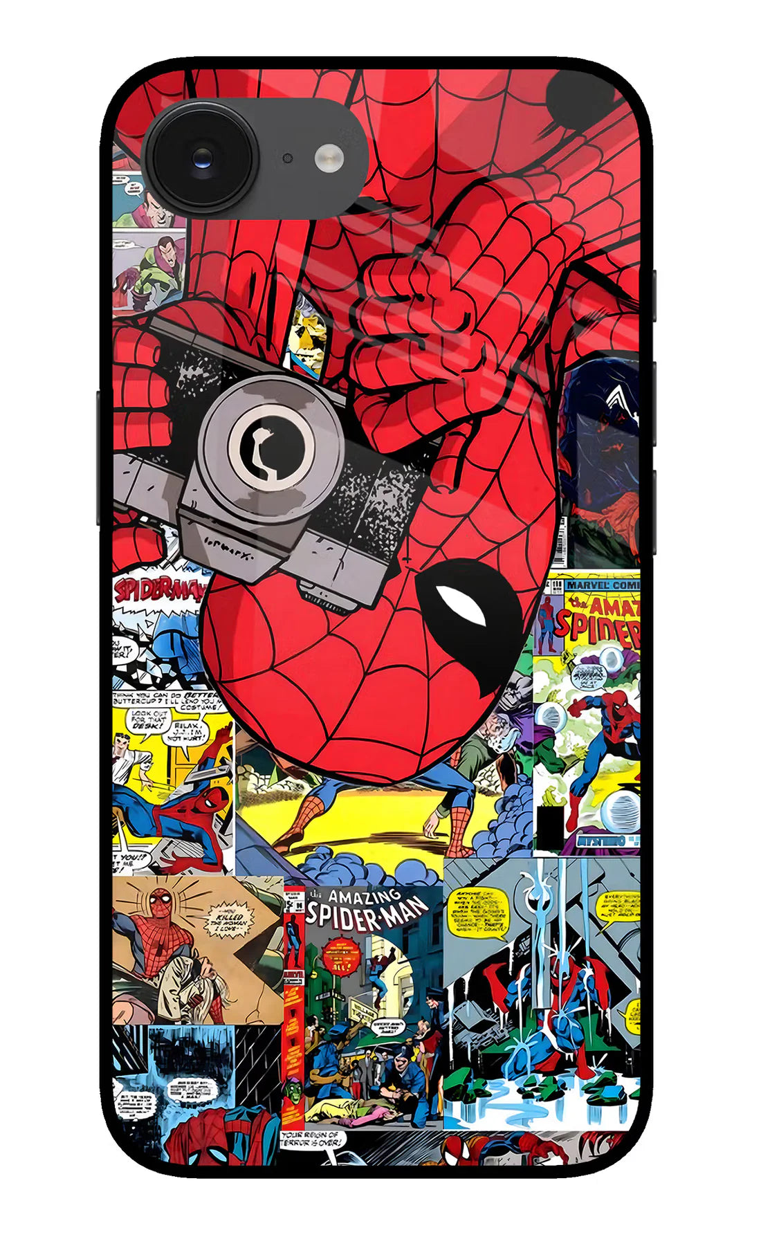 Spider Man iPhone 16e Back cover